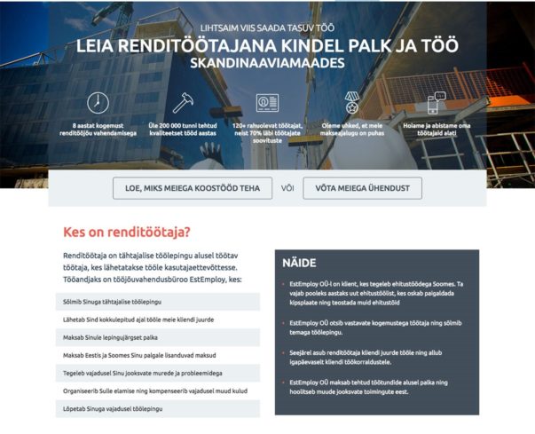 estemploy koduleht